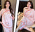 2-pieces Silk Blend Chinese Style Loungewear Floral Sleepwear Bathrobe