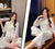 2-pieces Silk Blend Chinese Style Loungewear Floral Sleepwear Bathrobe