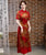 3/4 Ärmel Cheongsam Top Blumenspitze Tee Länge Ao Dai Kleid