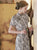 1930er Jahre Chinesisches Cheongsam-Kleid aus Baumwolle im Shanghai-Stil mit Signatur