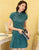 Cotton Cheongsam Top & Skirt Modern Chinese Style Women's Suit