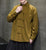 Men's Chinese Style Corduroy Long Sleeve Shirt Casual Tang Suit