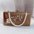 Chinese Style Pearl Floral Decoration Evening Bag with Pearls Chain