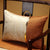 Feather Pattern Traditional Chinese Linen Cushion Cover