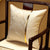 Feather Pattern Traditional Chinese Linen Cushion Cover