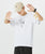 Camiseta unisex de manga corta 100% algodón con bordado de pino y grulla