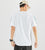 Camiseta unisex de manga corta 100% algodón con bordado de dragón