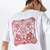 Chinese Auspicious Embroidery 100% Cotton Short Sleeve Unisex T-shirt