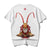 100% Cotton Round Neck Monkey King Sun Wukong Embroidery Short Sleeve T-shirt