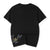 100% Cotton Round Neck Bamboo Embroidery Short Sleeve T-shirt