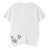 100% Cotton Round Neck Bamboo Embroidery Short Sleeve T-shirt