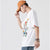 100% Cotton Round Neck Floral Embroidery Bear Short Sleeve T-shirt