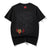 100% Cotton Round Neck Dragon Embroidery Short Sleeve T-shirt