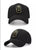 Metal Lion Face Decoration Unisex Oriental Snapback Baseball Cap