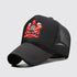 Lion Face Embroidery Unisex Oriental Snapback Baseball Cap