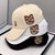 Lion Face Embroidery Unisex Oriental Snapback Baseball Cap