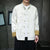 Textured Embossed Corduroy Chinese Jacket Casual Style