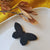 Handmade Chinese Bead Embroidery Butterfly Magic Post Hair Pin