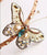 Handmade Chinese Bead Embroidery Butterfly Hair Clasp Hair Pin