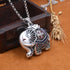 Vintage Necklace with Cloisonne Elephant Pendant