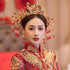 Chinese Bridal Headpiece with Phoenix Crown and Tassels
