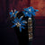 Sapphire Floral Long Tassel Chinese Hairpin