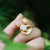 Traditional Mutton-fat Jade Chinese House Shape Pendant Gilding Necklace for Women