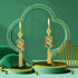 Original Vintage Chinese Style Enamel Hollow Bamboo & Coin Tassel Earrings