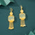 Original Vintage Chinese Style Enamel Hollow Tassel Earrings