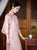 2/3 Ärmel V-Ausschnitt Hanfu Blumen Freizeitkleid Traditionelles Chinesisches Kostüm