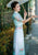 Elegant and Graceful Vietnamese Ao Dai Authentic Modified Summer Long Performance Cheongsam Dress
