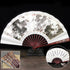Ventaglio decorativo del ventaglio pieghevole cinese tradizionale fatto a mano della pittura di bambù