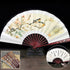 Carved Frame Handmade Traditional Chinese Folidng Fan Decorative Fan