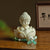 Buddha on a Lotus Base Design Ornament Car Dashboard Fragrance Decor