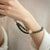 Nature Sandalwood Cat Paw Pendant Detachable Short Wrist Strap for Couples Universal Fit