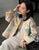 Luxurious Modern Chinese Style Asymmetrical Collar Printed Women's Jacket with Elegant Frog Buttons