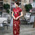 Robe chinoise traditionnelle à fleurs en brocart à manches courtes