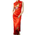 Ärmelloses chinesisches Cheongsam-Kleid mit Pfingstrosenstickerei
