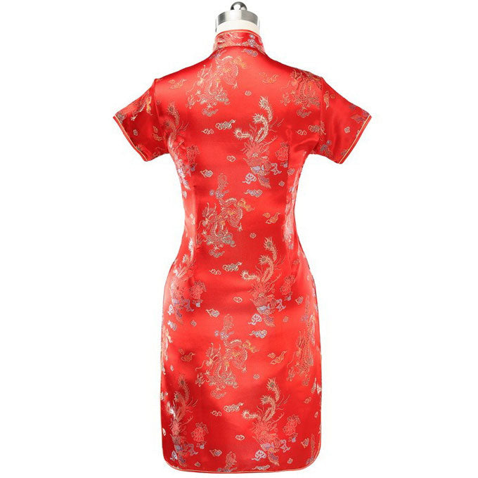 red oriental mini dress Red Oriental Dress Forever 21 Mini Dress Forever 21 Chinese Dress Red Print Mini Dress Forever