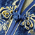 Chinesisches Cheongsam-Kleid aus Brokat mit Paisley-Muster und V-Ausschnitt