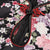 Rayonne Cheongsam Floral Chinese Dress Key Hole Neck