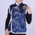 Floral Brocade Chinese Waistcoat with Fur Edge
