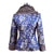 Fur Collar & Cuff Brocade Traditional Chinese Wadded Jacket