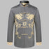 Chameleon Fabric Dargons Embroidery Chinese Jacket