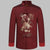 Chameleon Fabric Dargon Embroidery Chinese Jacket