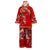 Traditional Cheongsam Top Floral Chinese Suit with Mandarin Sleeve