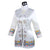 Stand Collar Floral Embroidery Silk Blend Chinese Wind Coat