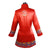 Stand Collar Floral Embroidery Silk Blend Chinese Wind Coat