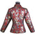 Spider Button Gilded Flowers Brocade Chinese Jacket