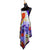 Slip-Kleid aus Seidenmischung mit Blumenmuster